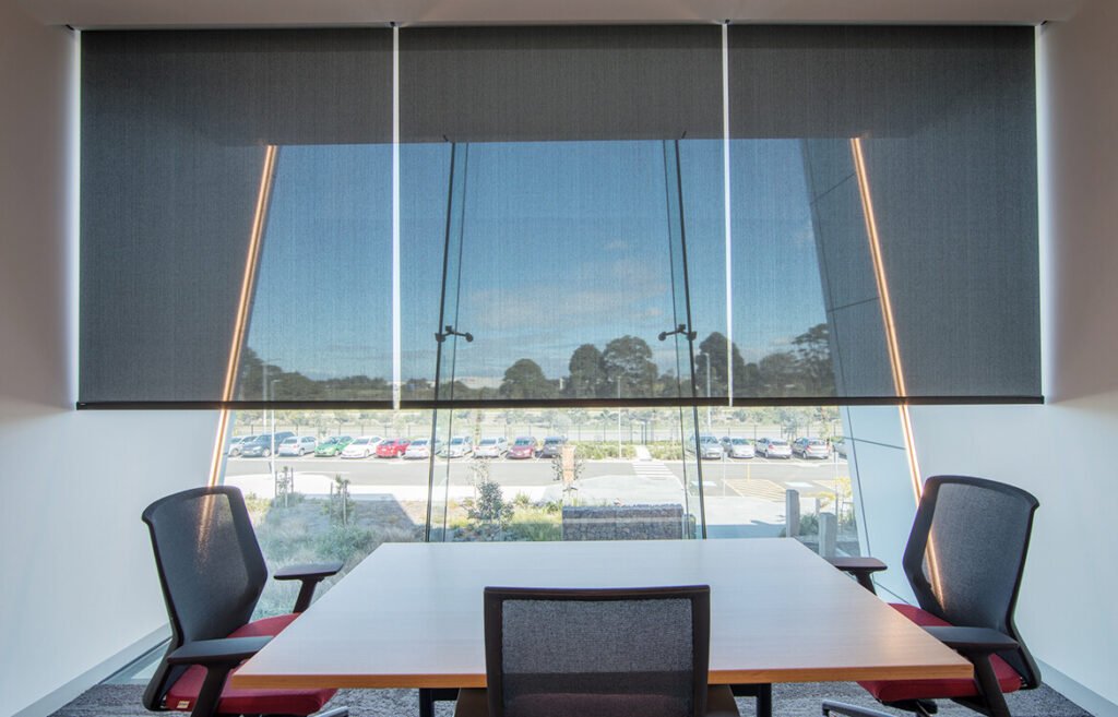 High Quality Blinds Dubai Office Glare Control
