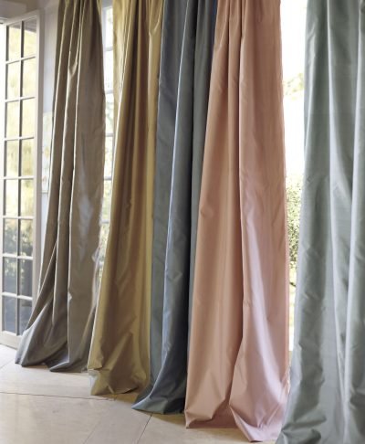 Silk Curtains Fabric